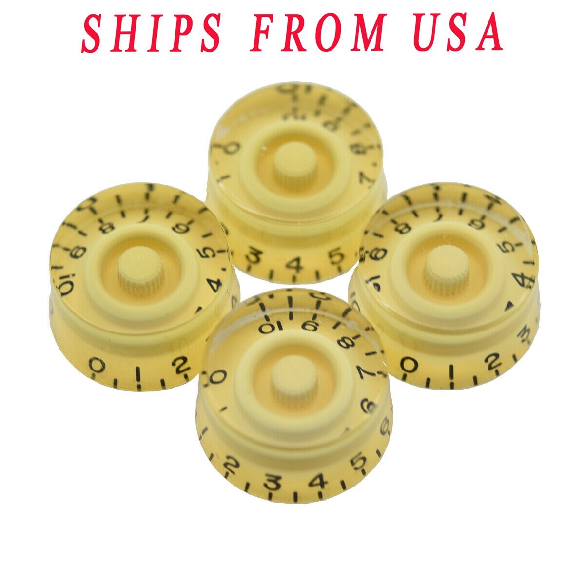 LP Guitar Speed Dial Knobs 24 Fine Spline Control Knobs fit Gibson LP Cream