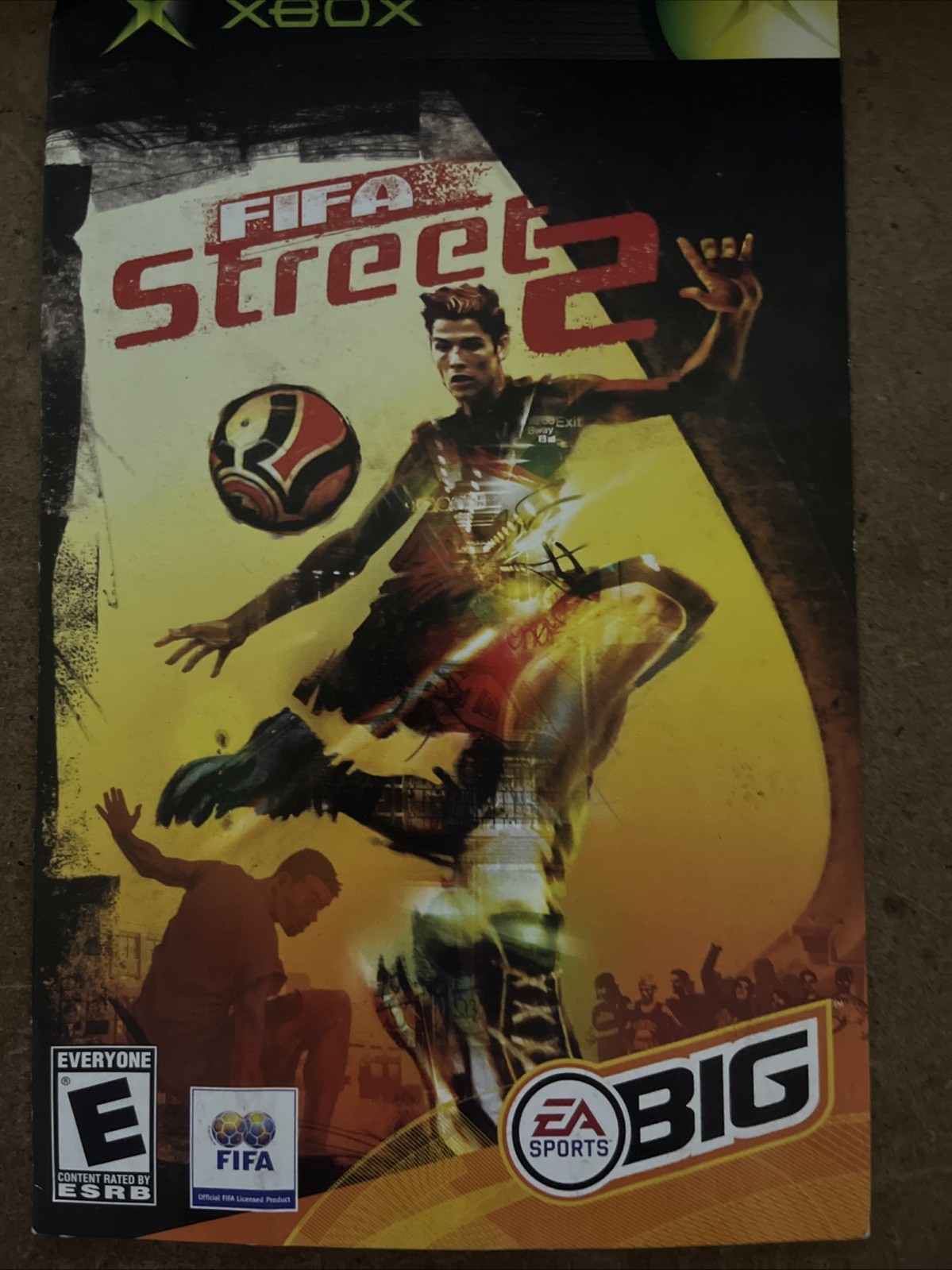 FIFA Street 2 (Microsoft Xbox, 2006) Instruction Manual Booklet Insert Only