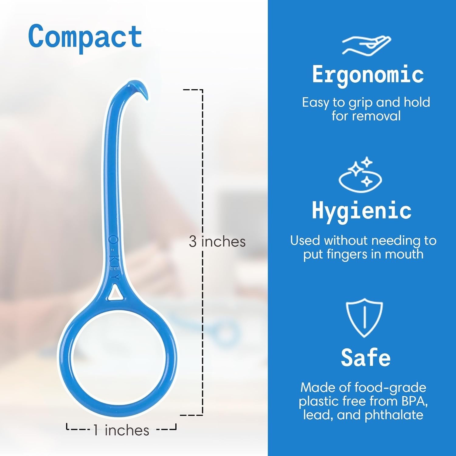 OrthoKey Clear Aligner Removal Tool 8 Pack
