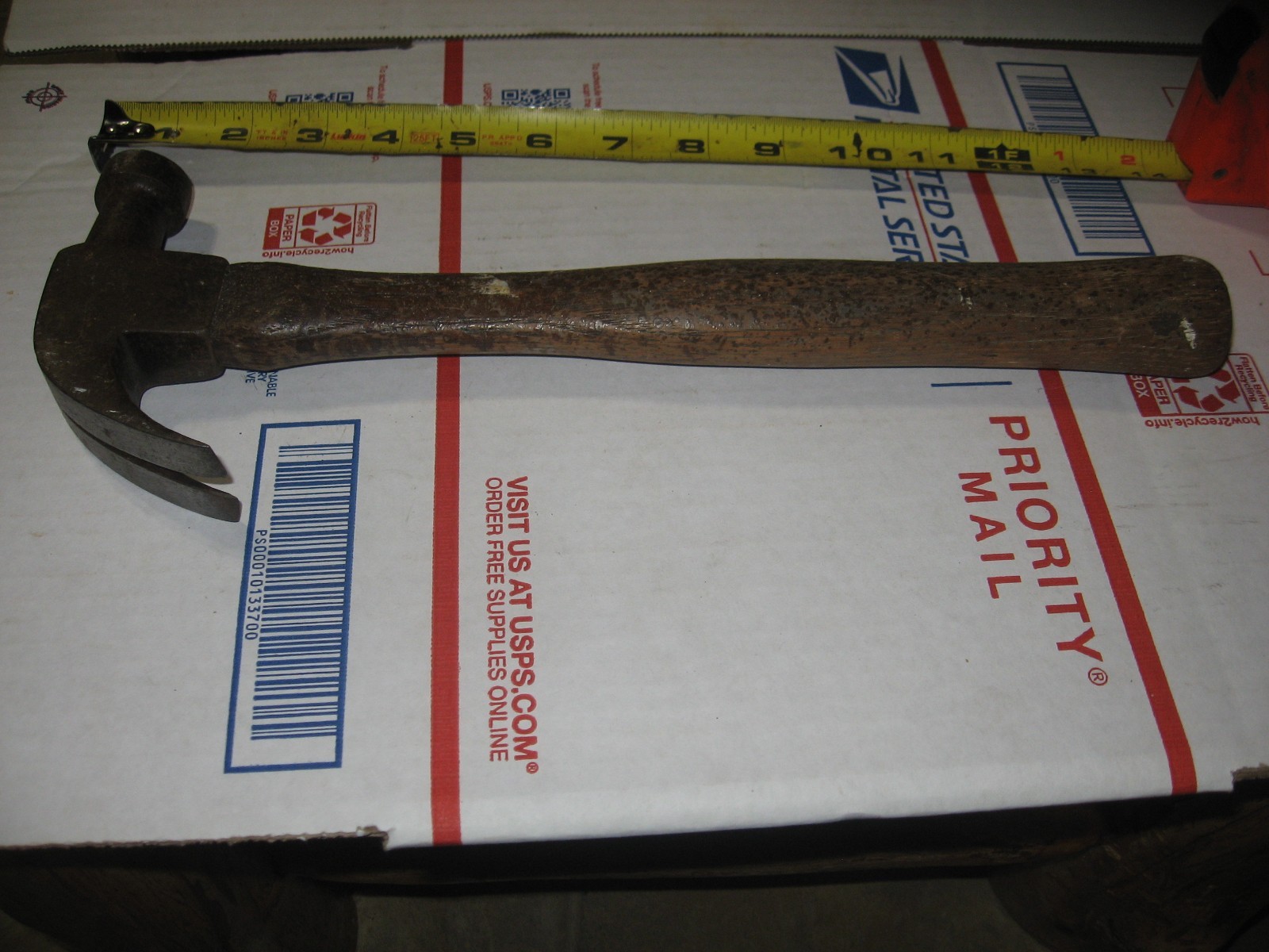 OLD HAMMER BELKNAP HARDWARE BLUEGRASS HAMMER WITH ORIGINAL HANDLE