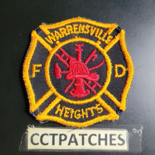 WARRENSVILLE HEIGHTS, OHIO FIRE DEPARTMENT PATCH OH