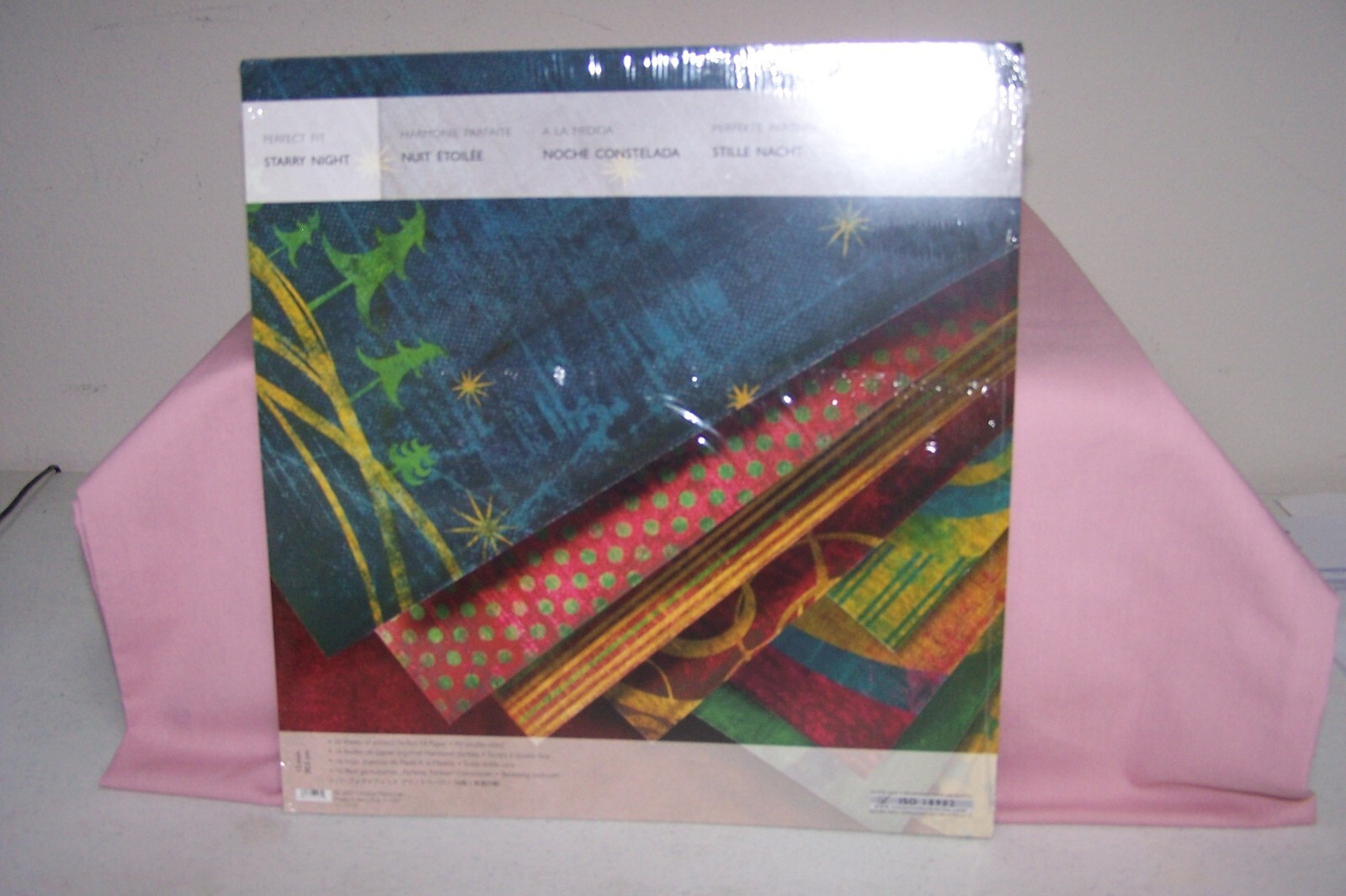 Creative Memories Perfect Fit Paper Pack STARRY NIGHT  12 Inch 16 Sheets NEW