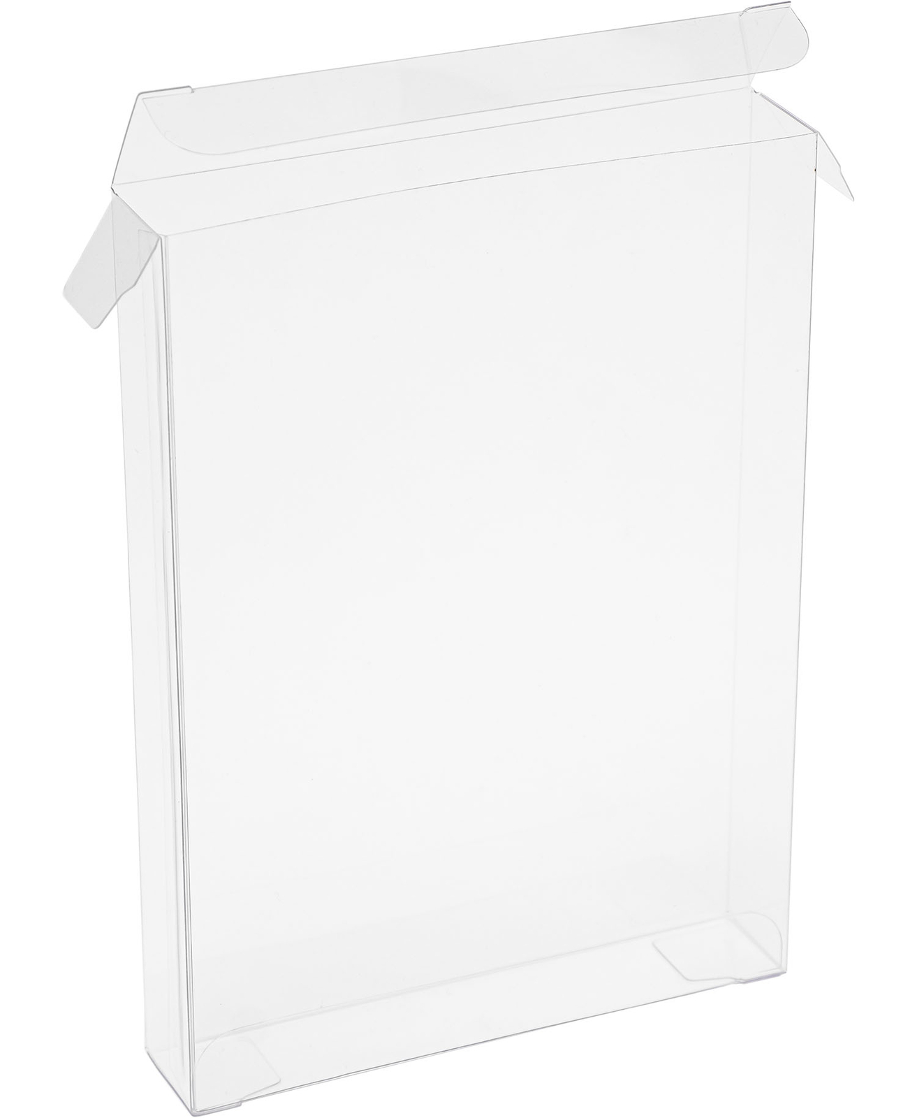 Nintendo Box Protector Case for Retail NES Game Box Clear Plastic Thick Sleeve