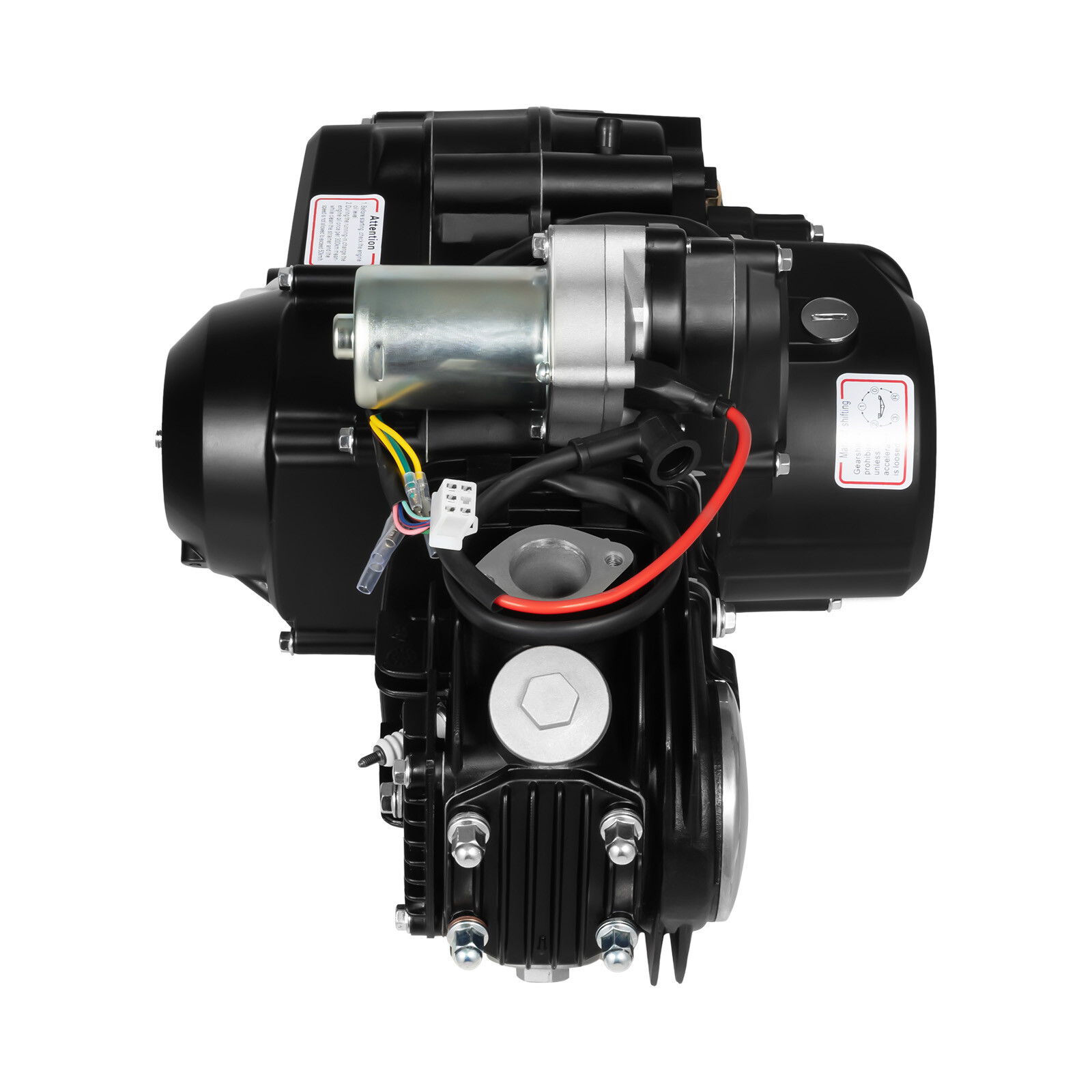 125cc 4stroke ATV Engine Motor Semi-Auto w/Reverse Electric Start Fit GO Karts!