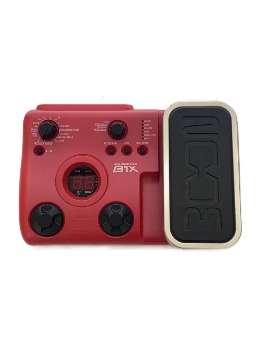ZOOM B1X Bass Multi Effects Processor Expression Pedal Excellent JAPAN