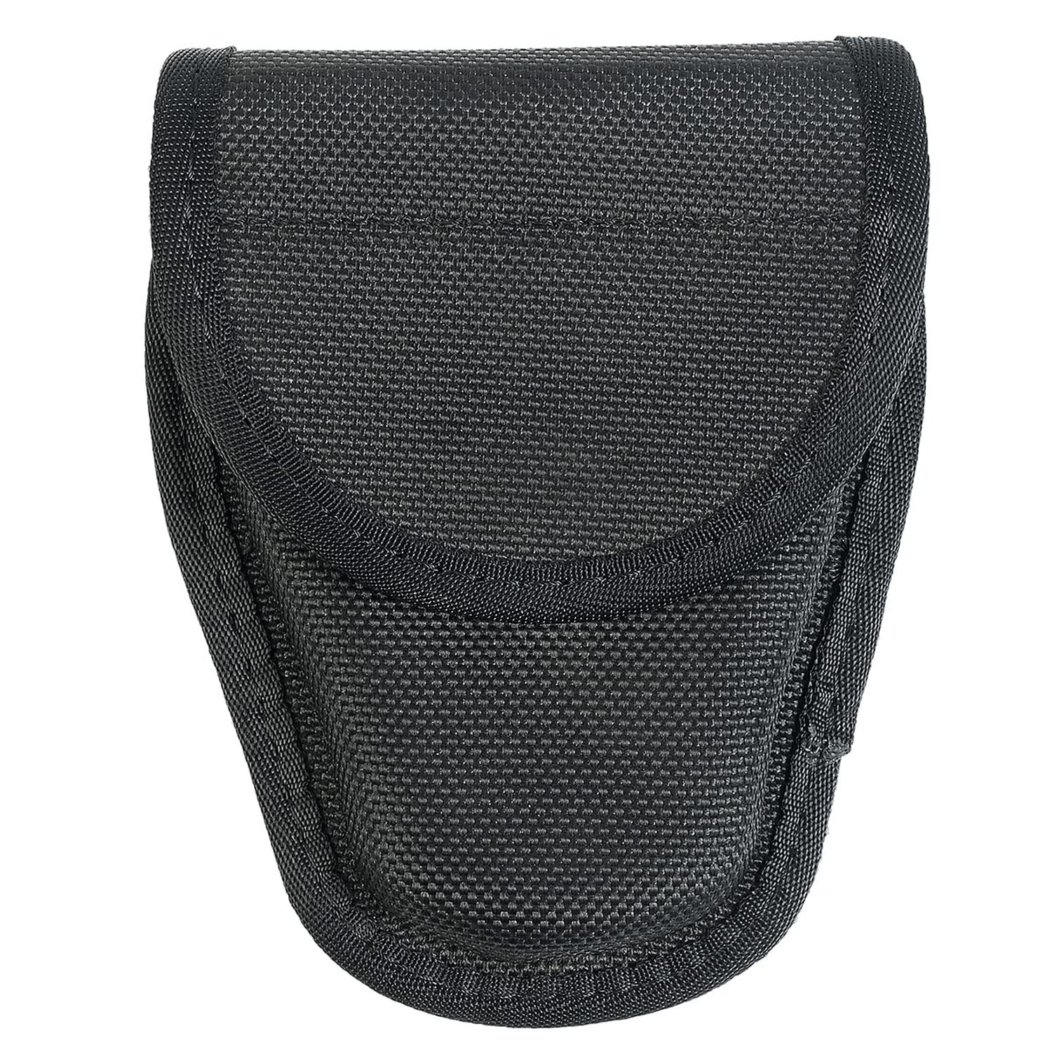 Molded Handcuff Pouch - Hidden Snap Handcuff Case for Duty Belt Ballistic Nylon