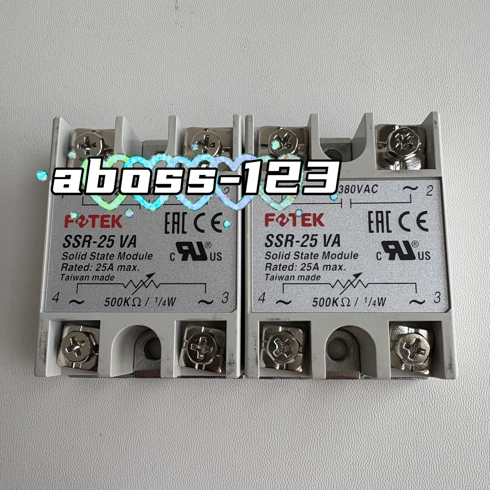 FOTEK SSR-25VA Solid state relay#1pcs New In Box