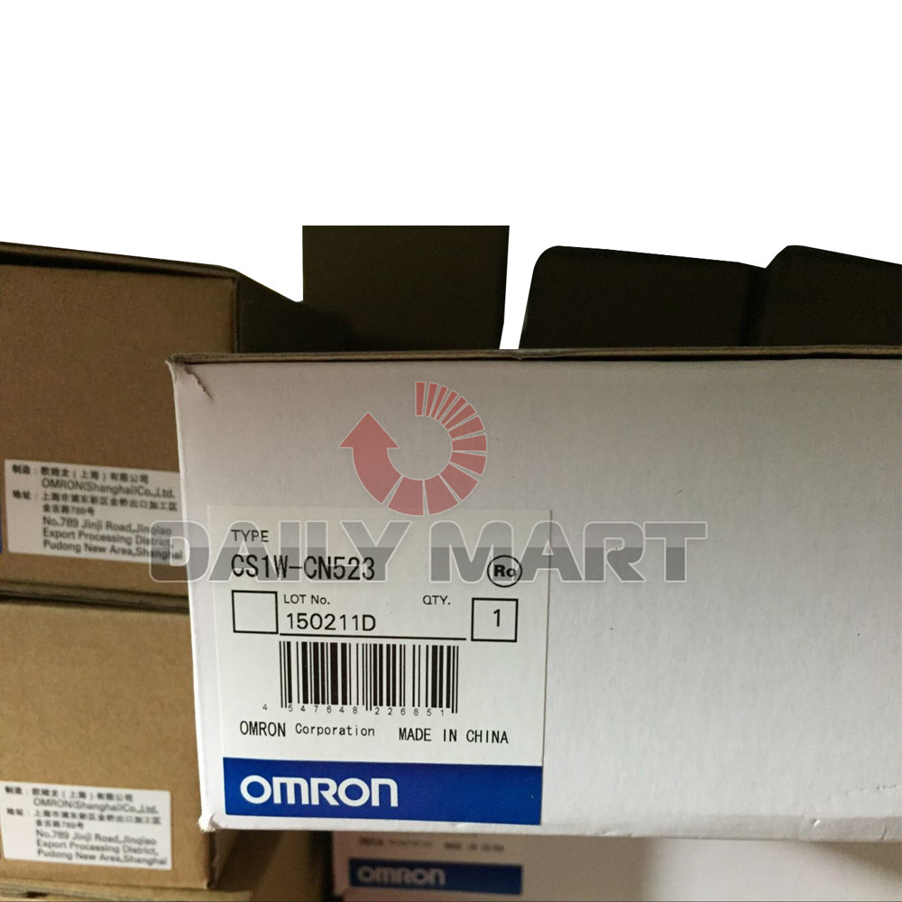 Brand New In Box Omron CS1W-CN523 Connect Cable