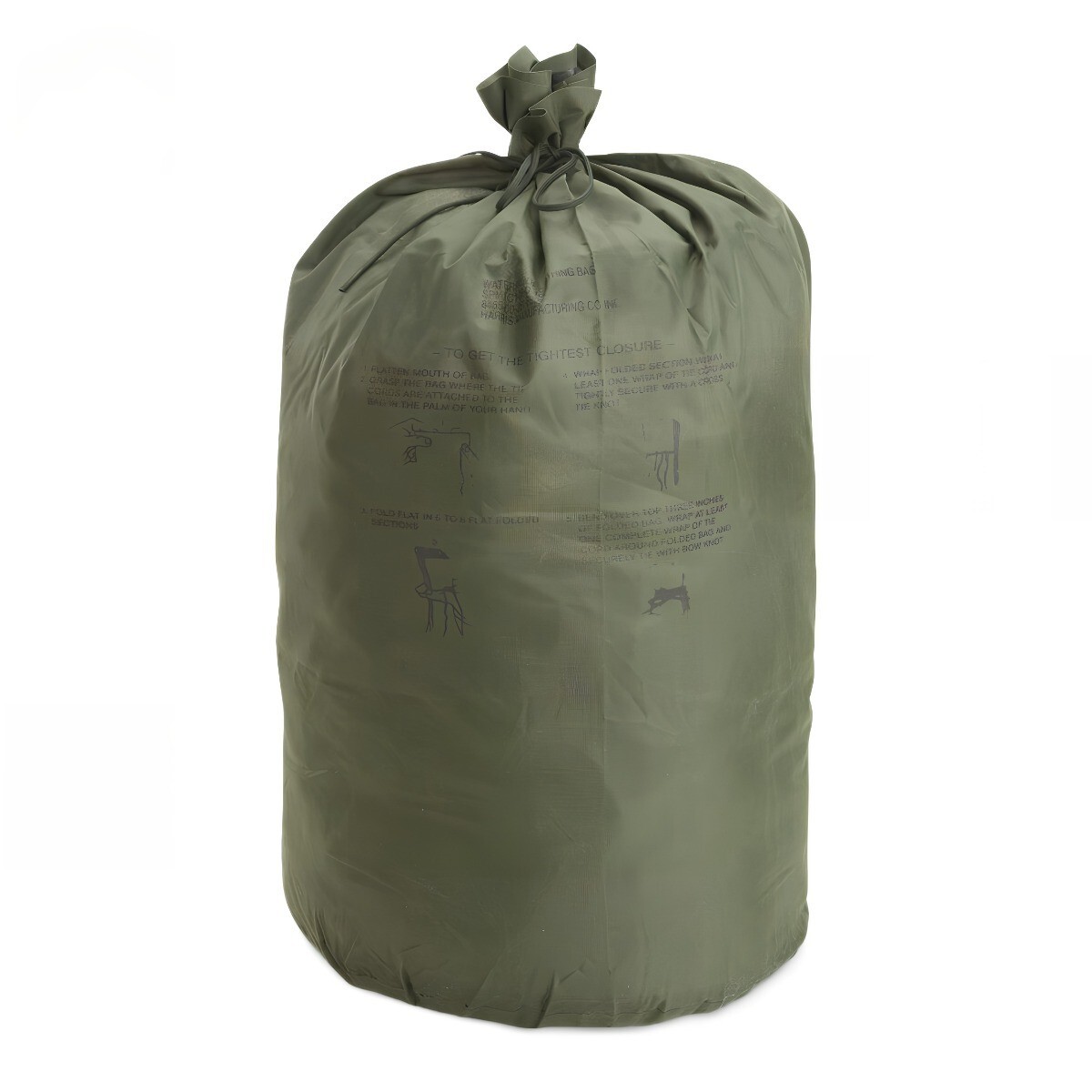 Authentic US Military Waterproof Clothing Bag OD Keep It Safe And Dry! Fast Ship