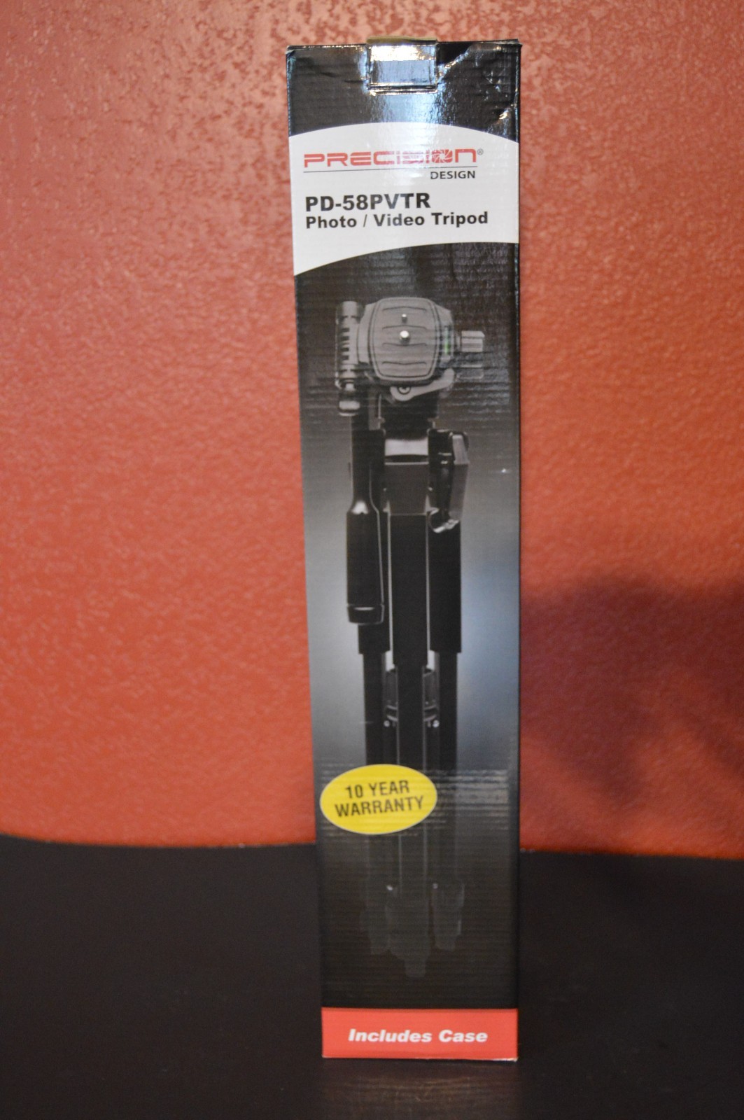 Precision Photo Video Tripod PD-58PVTR W/ Case,New In Box