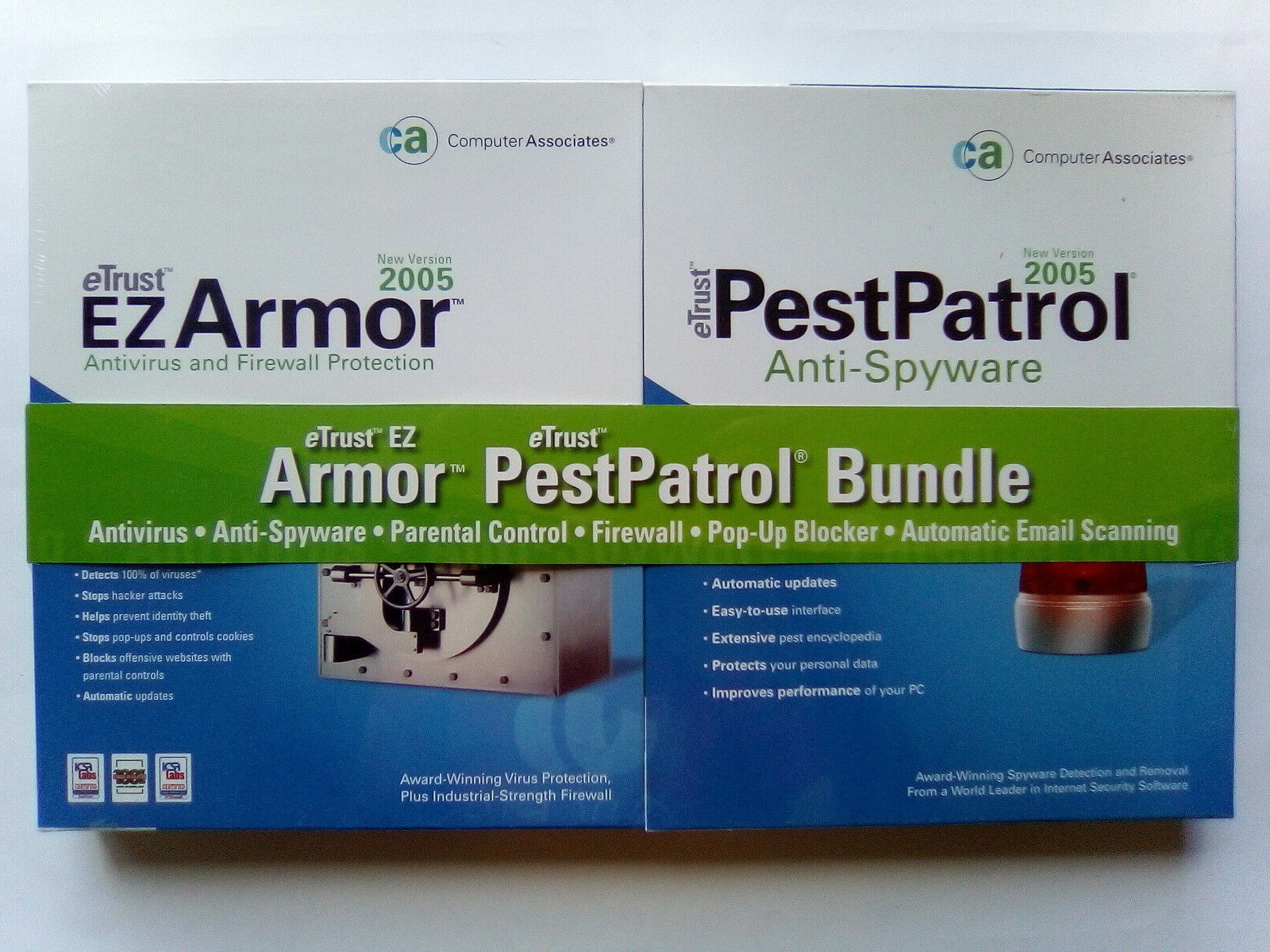 Computer Associates eTrust EZ Armor & eTrust PestPatrol Bundle 2005