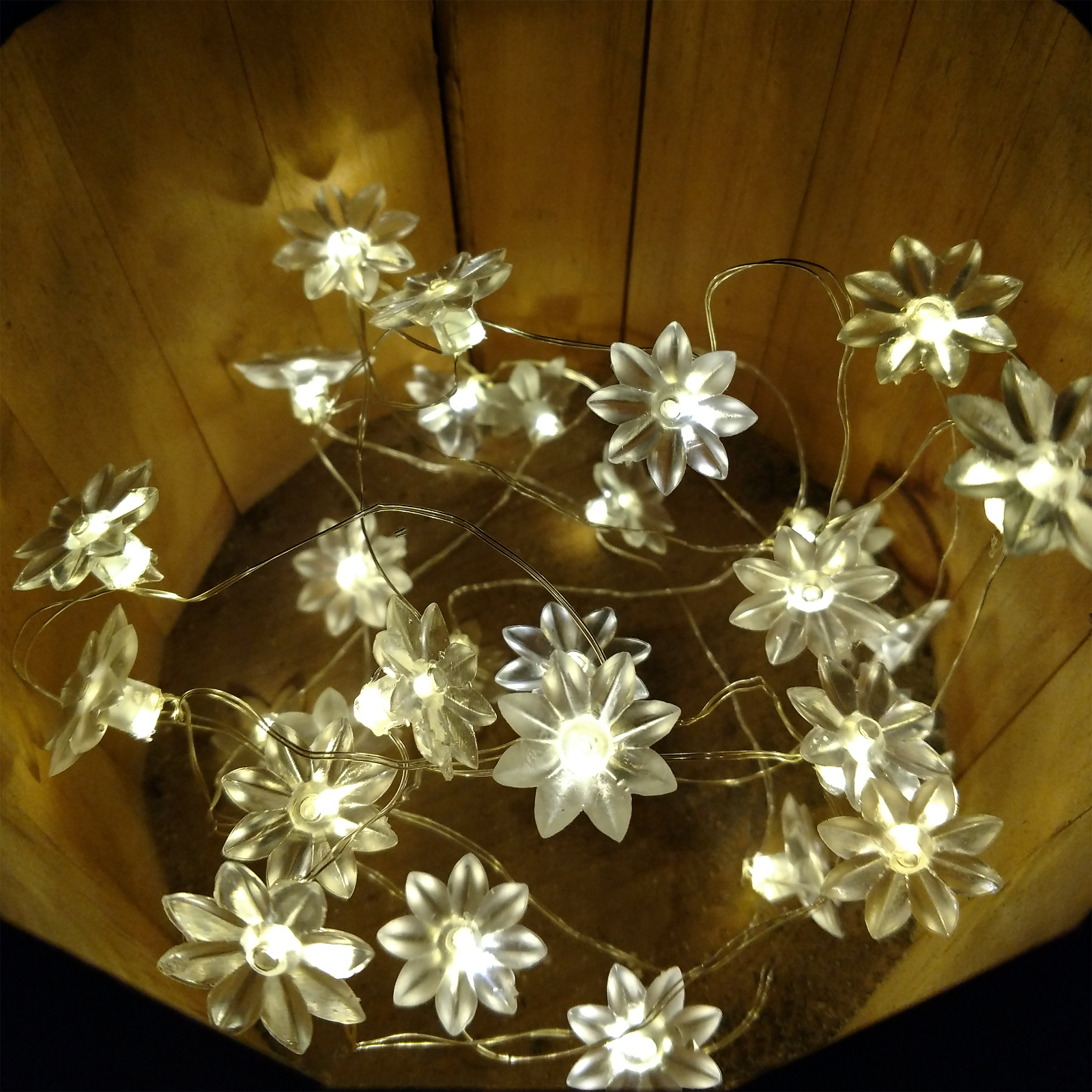 Solar Powered LED String Lights