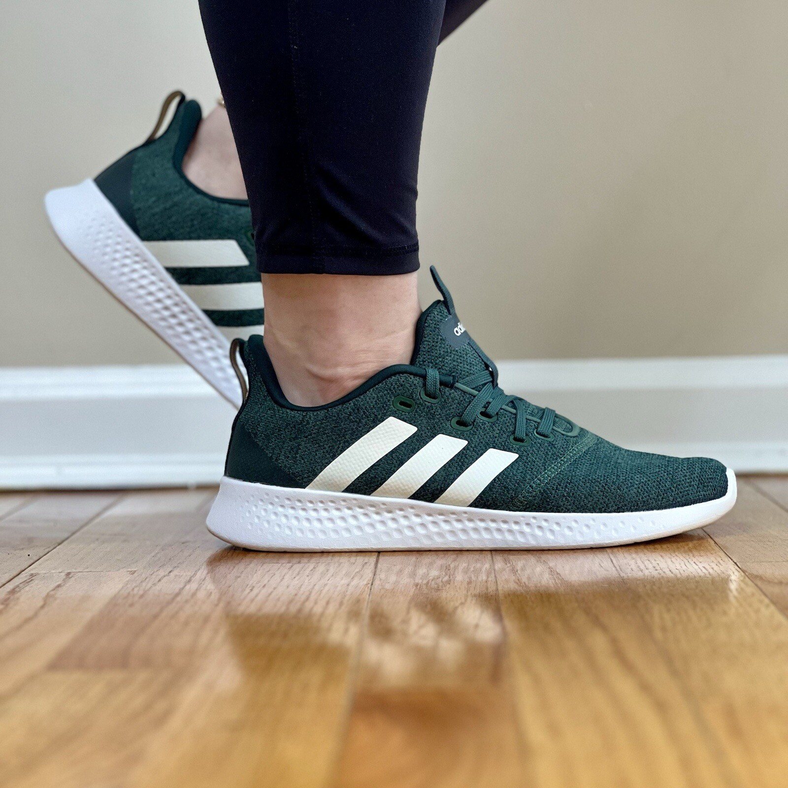 Adidas Puremotion Women's Sneakers Running Shoe Athletic Green Trainers #924