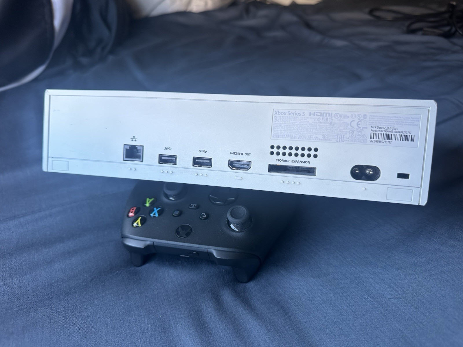 Microsoft Xbox Series S 512GB White Console w/ Wireless Controller, HDMI/USB-A