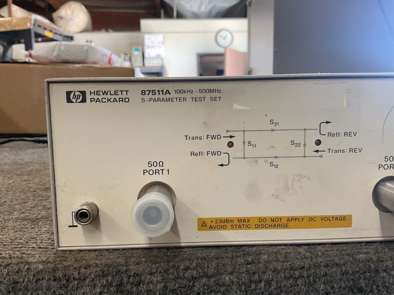 Hewlett Packard HP 87511A S-Parameter Test Set RF Network Analyzer