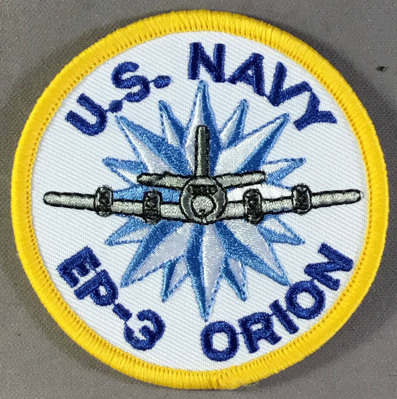 USN Navy EP-3 Orion reconnaissance aircraft licensed patch