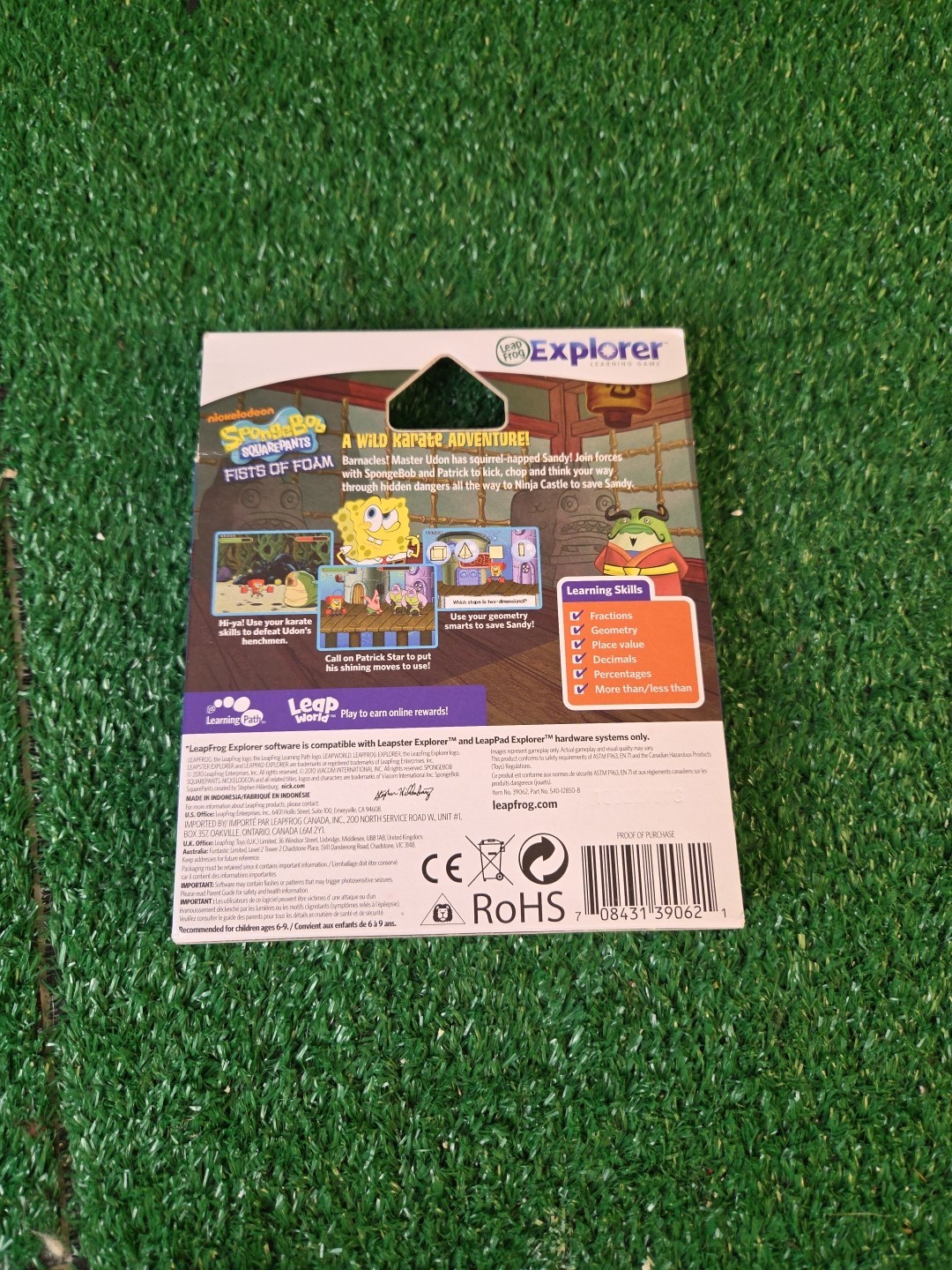 LeapFrog LeapPad Explorer: SpongeBob SquarePants - Math