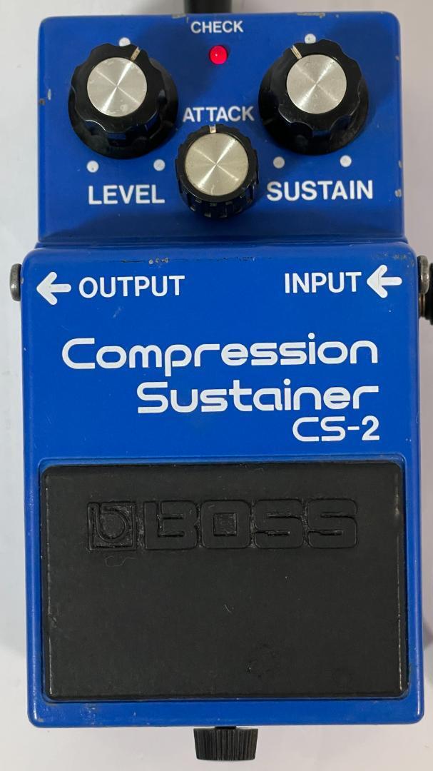 Boss CS-2 Compression Sustainer Guitar Effect Pedal Used Audio Gear