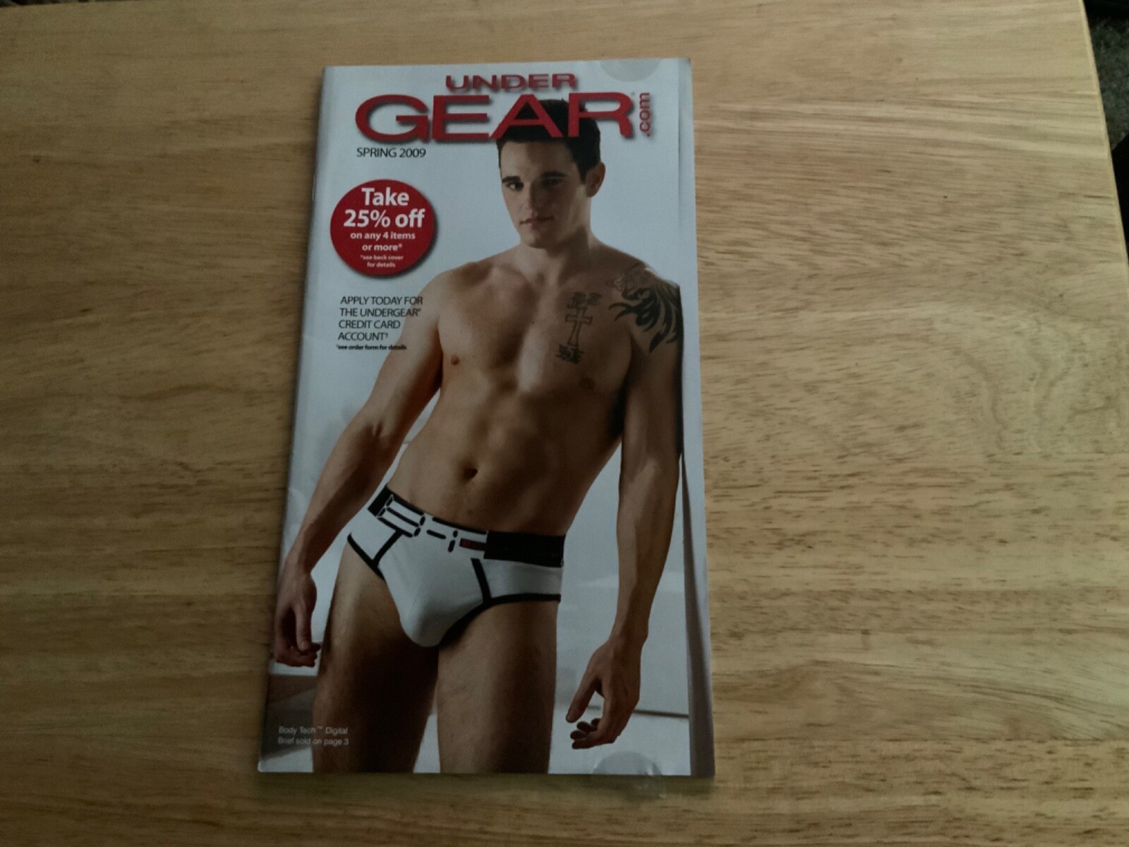UNDER GEAR LATE  SPRING 2009 CATALOG FREE SHIPPING