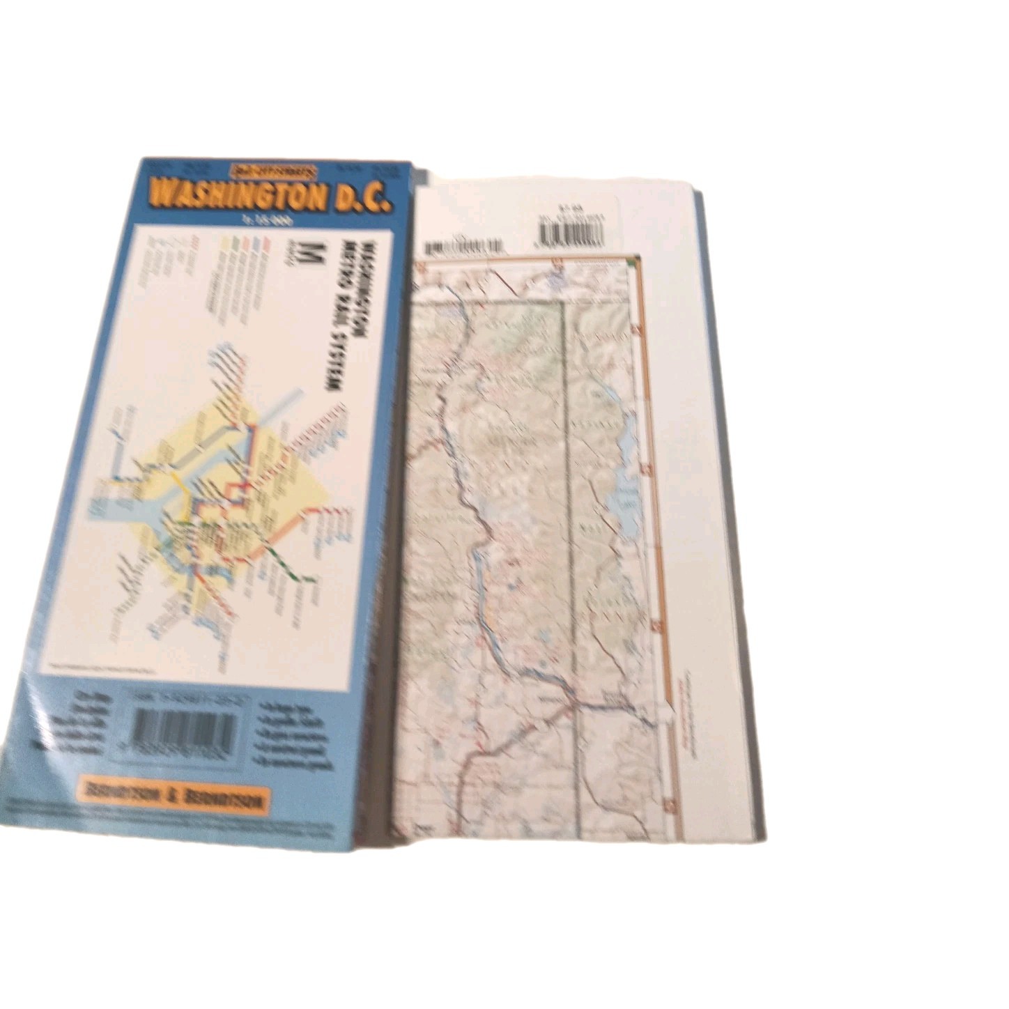Vintage Washington DC State Maps Recreation Map Benchmark Maps