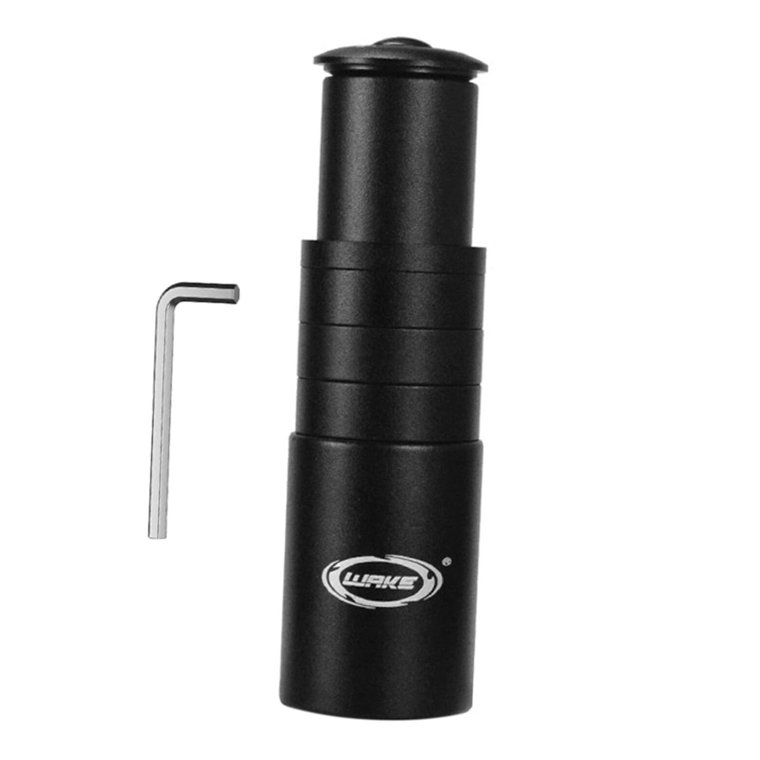 Wake Bike Stem Riser Extender MTB Handlebar Stem Adapter Aluminum Alloy 115mm