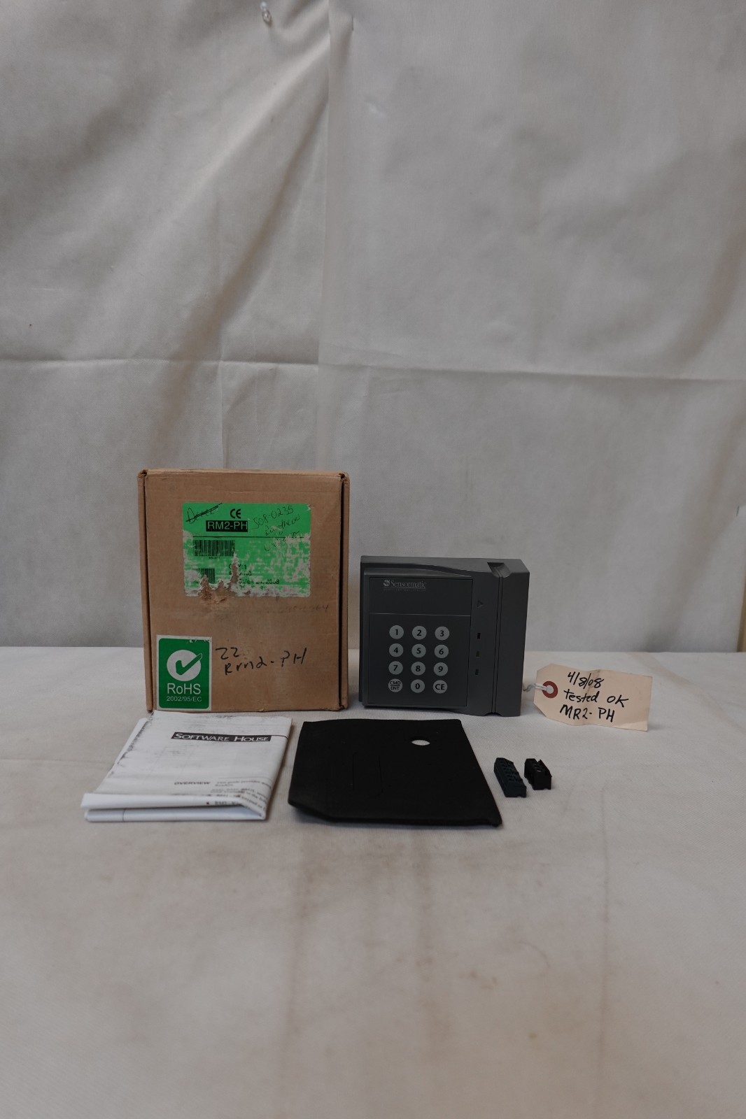 SOFTWARE HOUSE ZZ-RM2-PH PROX PROXIMITY CARD READER - USED - AS IS