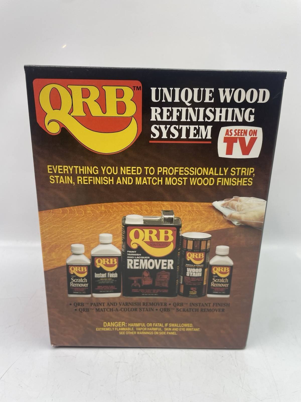 ⭐ QRB Unique Wood Refinishing System - Restorations - ULTRA RARE IYKYK - NEW ⭐