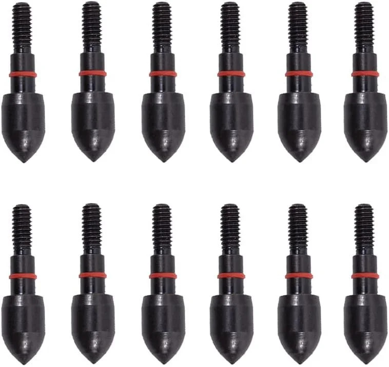 Practice Archery Field Points - 12 Pack 100/125 Grain 5/16 Screwed-in Target Arr