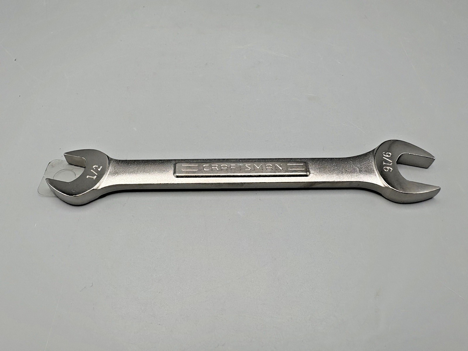Vintage Craftsman 44579 Double End Wrench 1/2" 9/16" *New* FREE SHIPPING