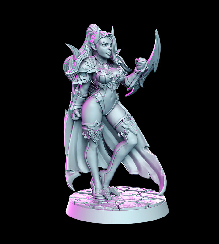 Elena - RN EStudio - DnD Tabletop Games - Resin Miniature