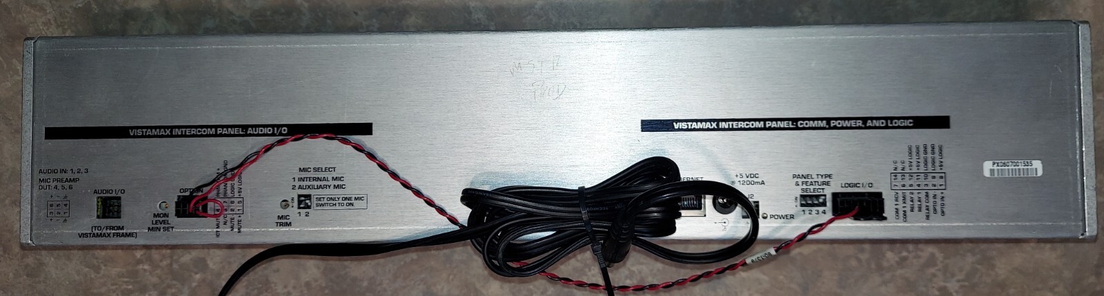 Harris VistaMax VM-IC Intercom With Power Supply PX0607001535