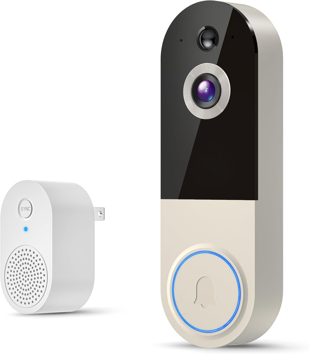 Wireless WiFi Video Doorbell Smart Phone Door Ring Intercom Security Camera Bell