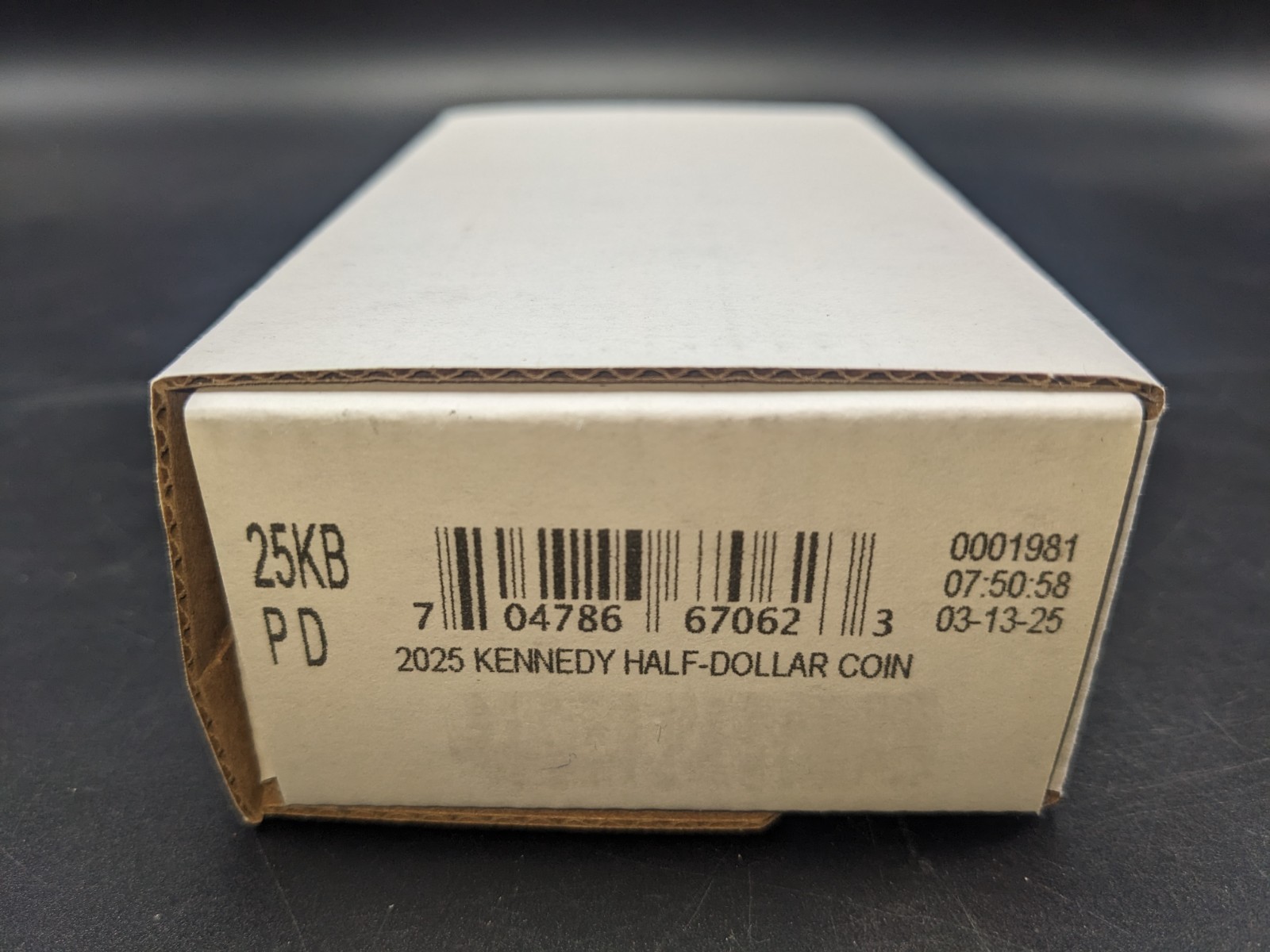 2025-P&D Kennedy Half Dollar 2 Rolls 25KB Mint Box Sealed