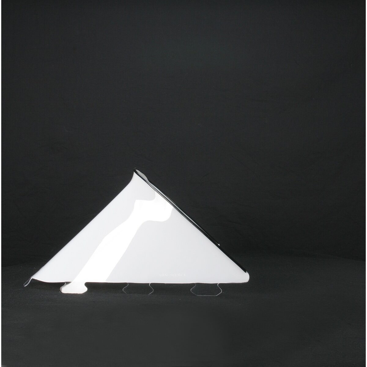 Sno-Stuff 5 in. Low-Cut White Windshield - 450-233-55