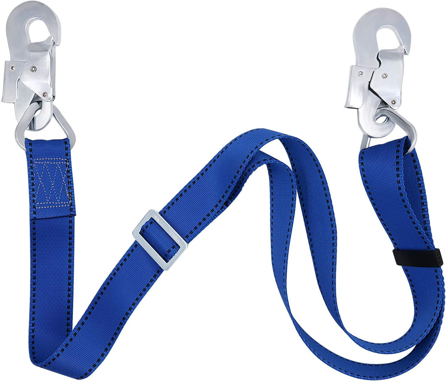 Safety Harness Lanyard, Fall Protection Lanyard and Safety Belt Adjustable,From