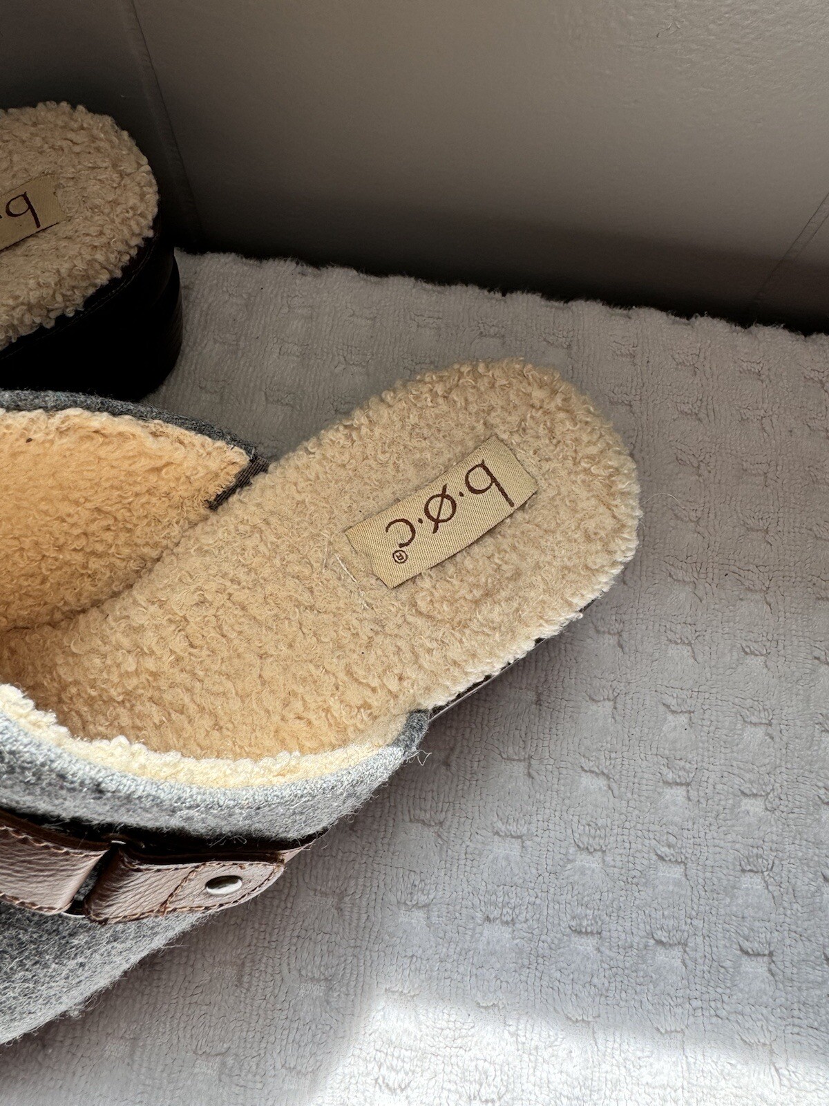 B.O.C. Wool Clogs