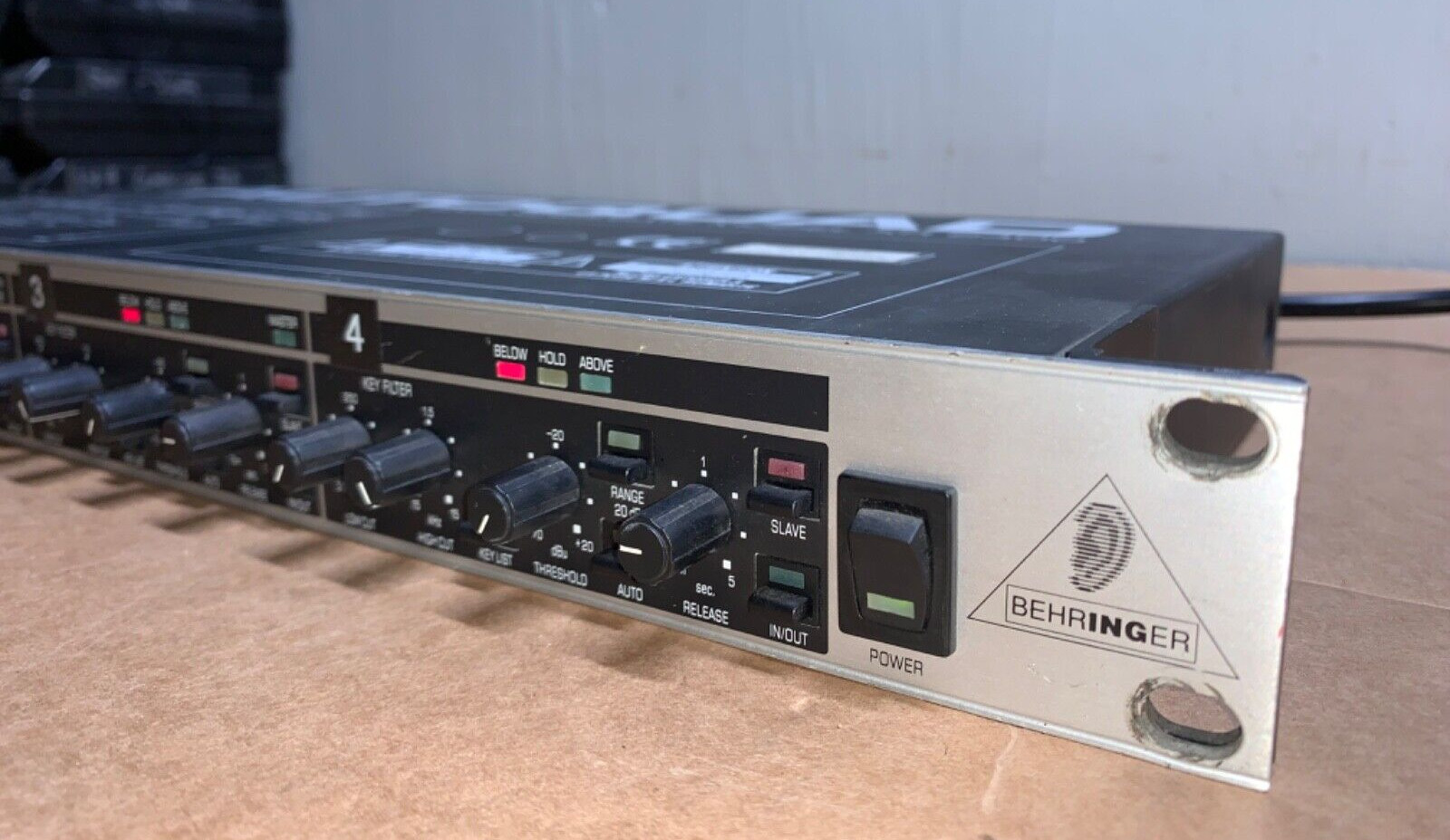 BEHRINGER AUTOQUAD XR2400 INTERACTIVE EXPANDER GATE XR 2400