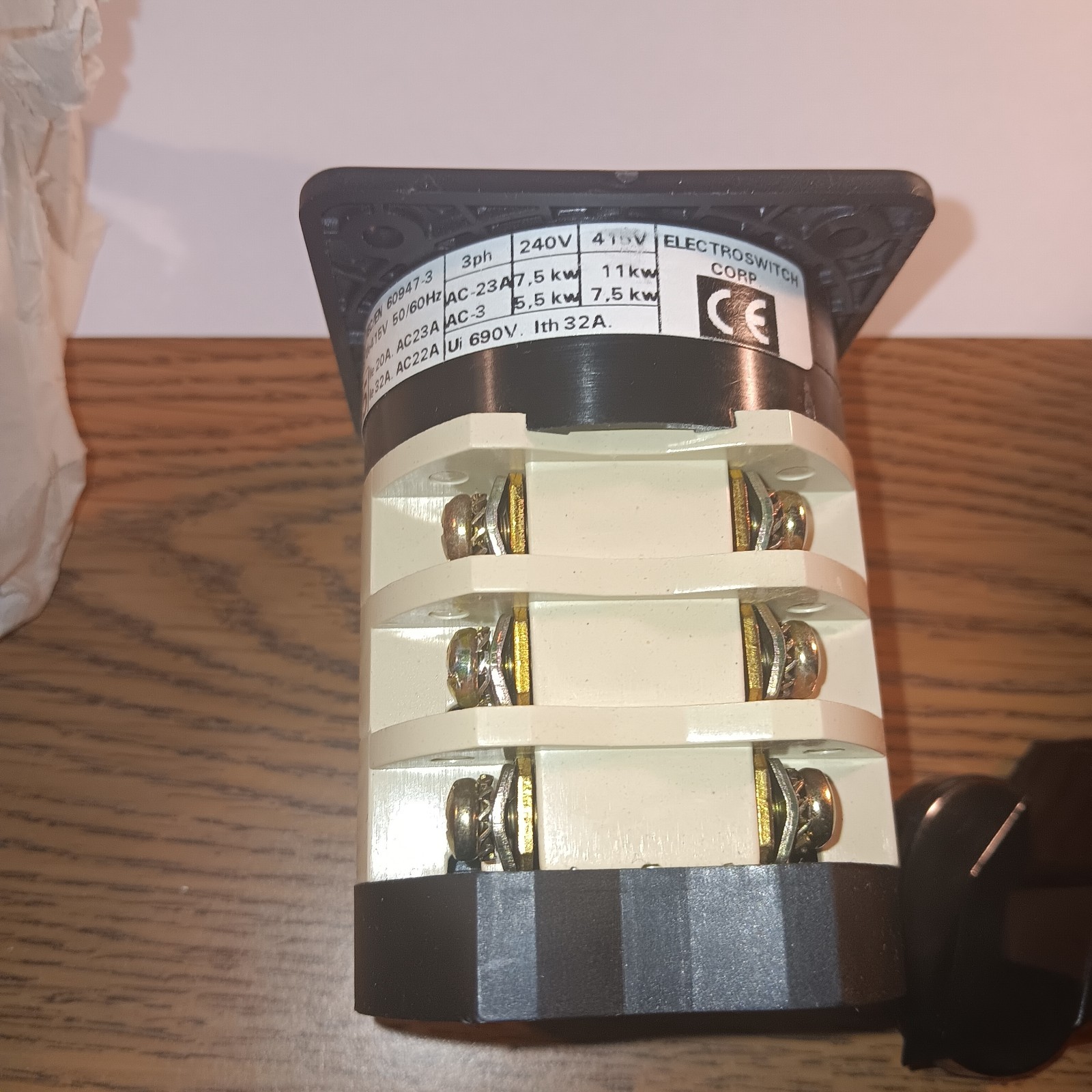 Electro Switch KW25-906A4-1 Rotary Switch