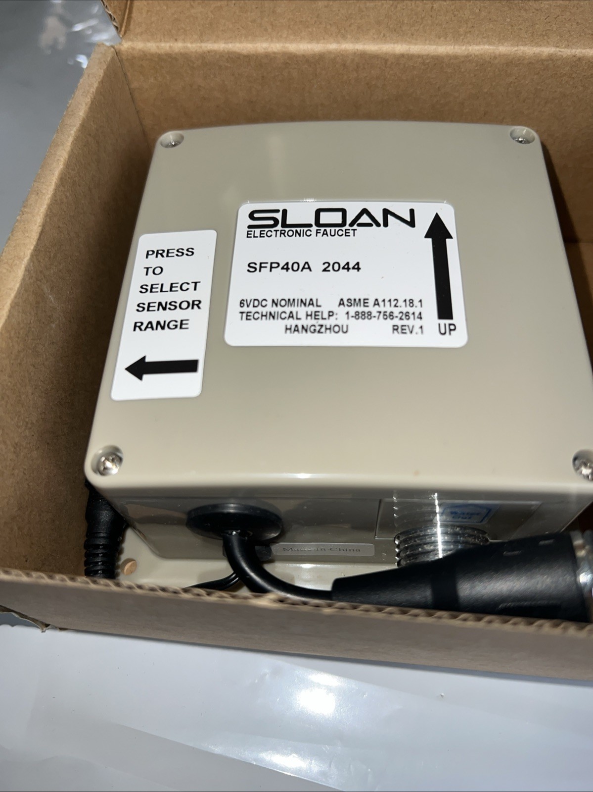 *BRAND NEW* Sloan SFP40A Control Module w/ Range Adjustment