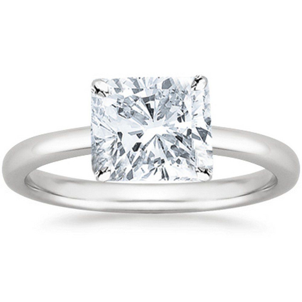 Lab Grown Diamond 6 Ct Peincess Shape Natural D Color VVS1 Clarity Loose Gems.