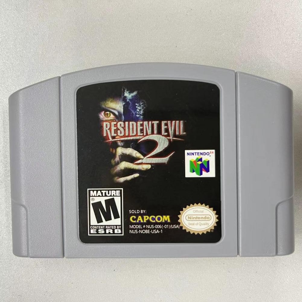 Resident Evil 2 Games Games For Nintendo N64 US Version USA-Fast Shipping