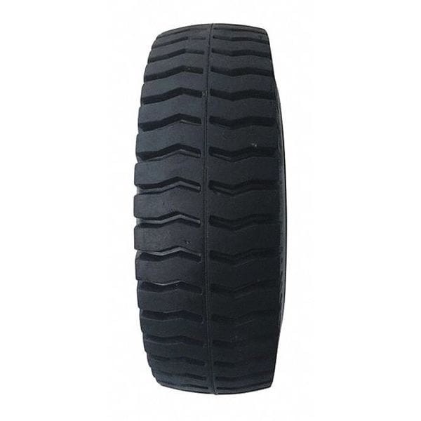 Zoro Select 53Cm77 Solidwheel, 10 3/16"Dia, 390Lb, 4.10/3.50-4, 53Cm77