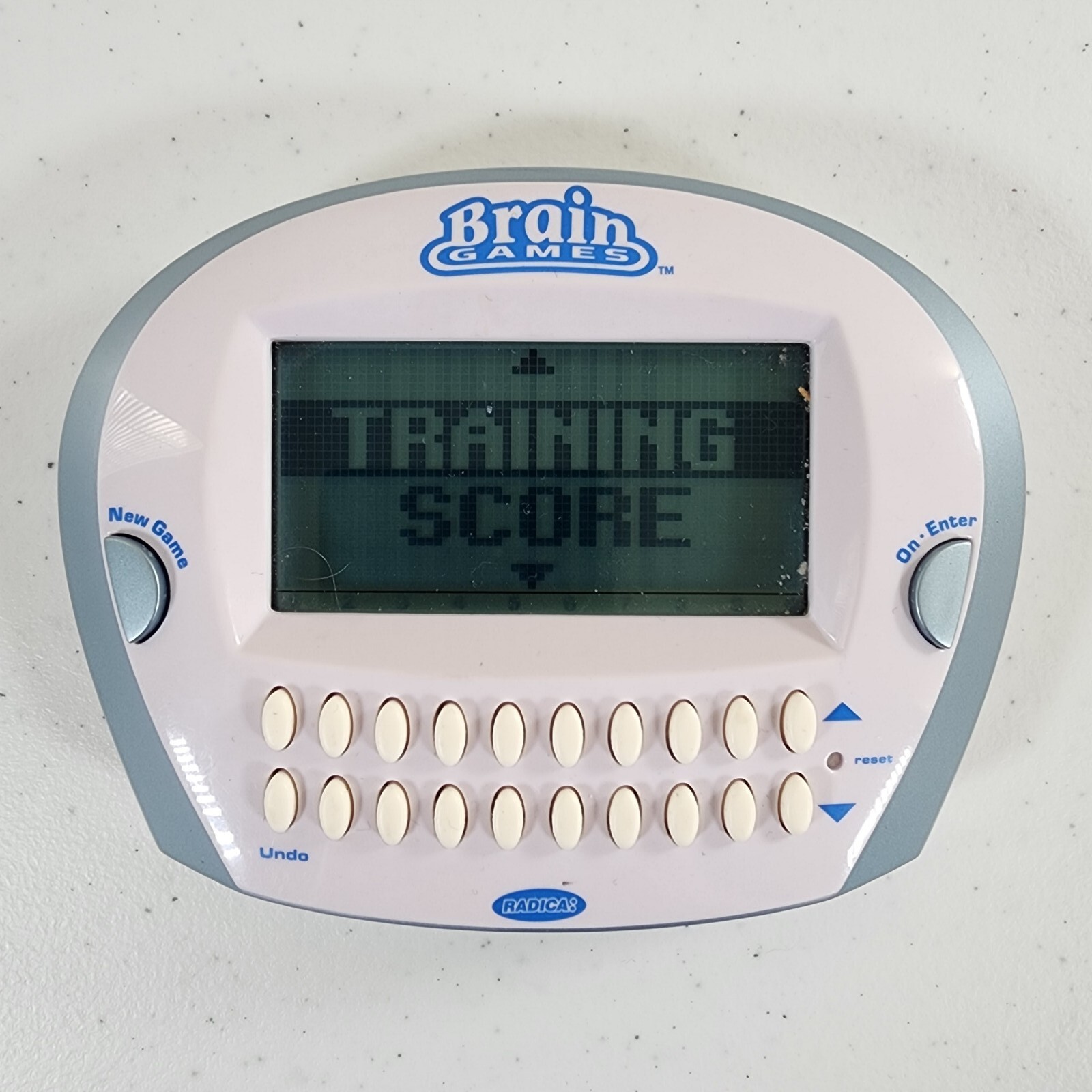 Radica Brain Games Memory Electronic Hand Held Game TESTED 2006 Works