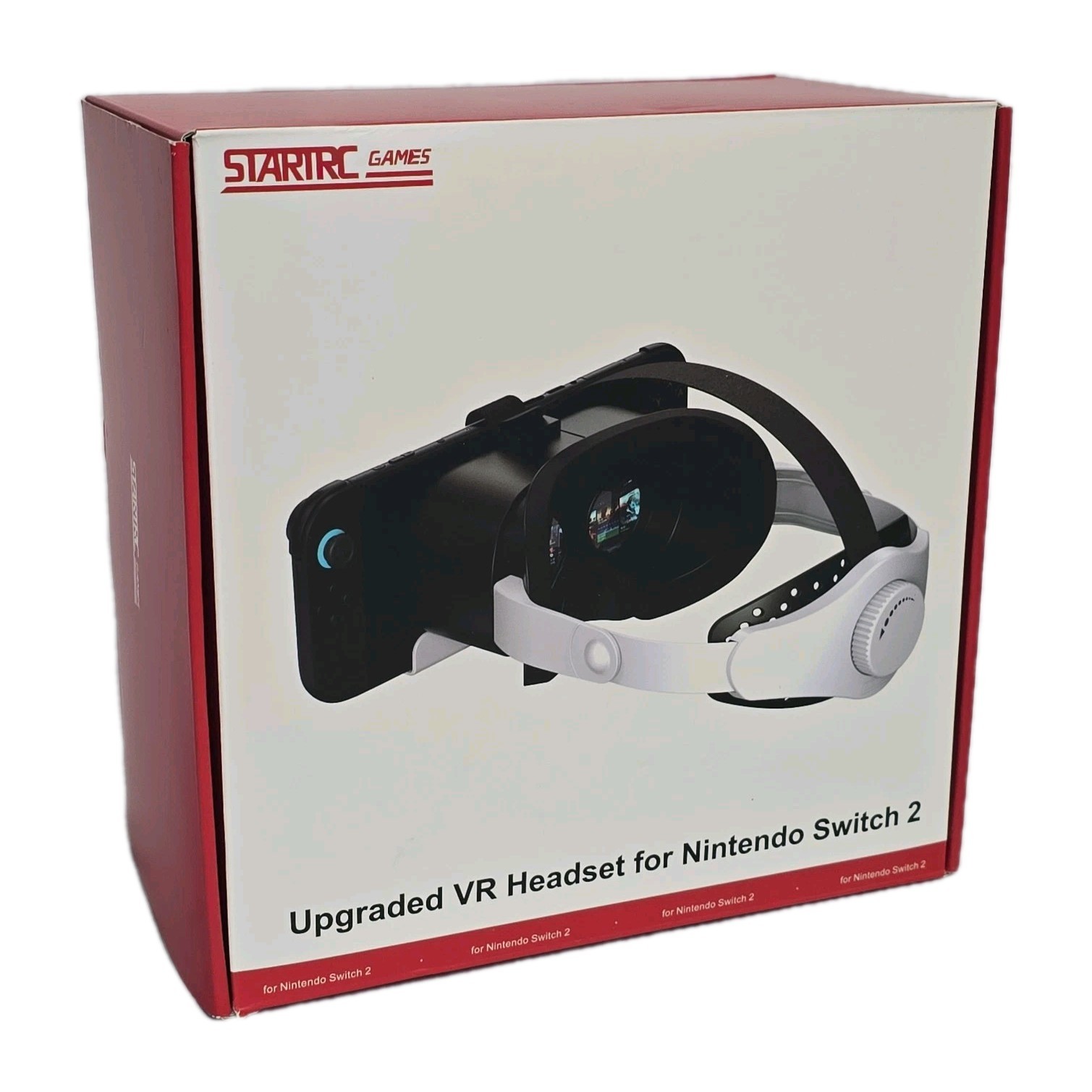 VR Headset for Nintendo Switch OLED VR Glasses W/ Adjustable Lens Head Straps