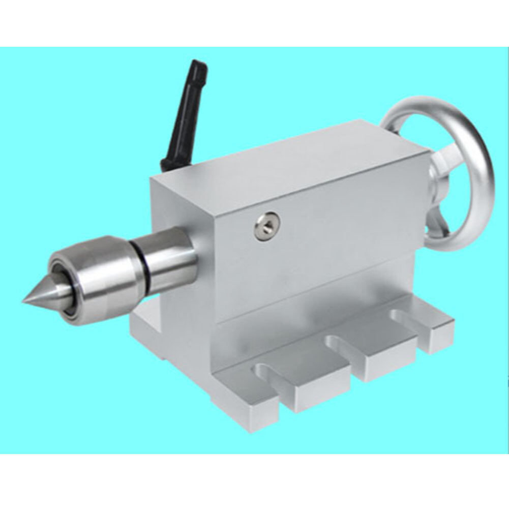 Live Center Tailstock MT2 Morse Taper for CNC Rotary Router A Axis 4th Axis