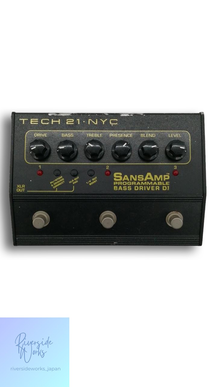 SANS AMP Tech21 Effect Pedal for Guitar and Bass JP