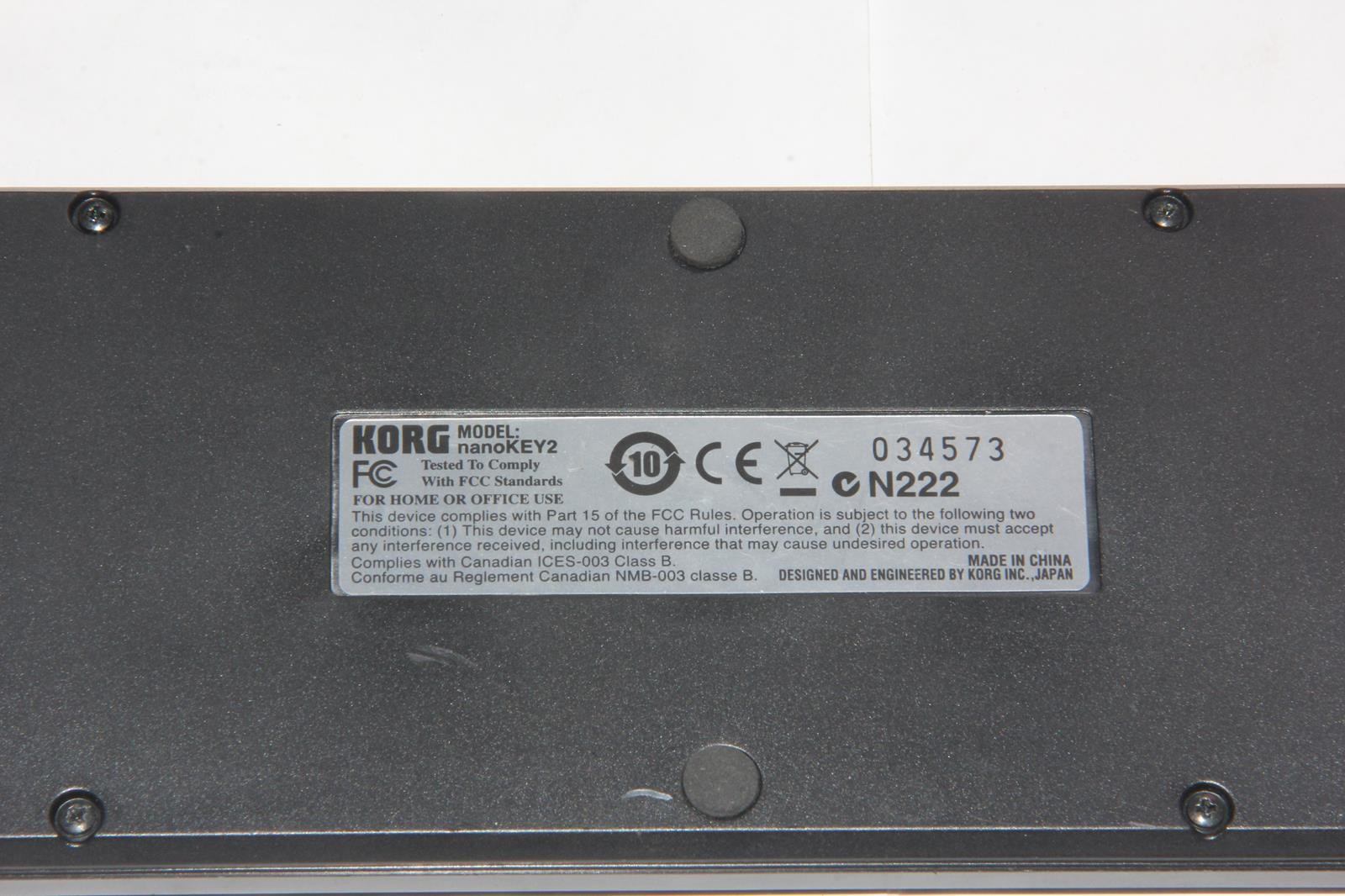 KORG NANOKEY2 Ultra-compact Low Profile 25-Key USB MIDI Keyboard Controller