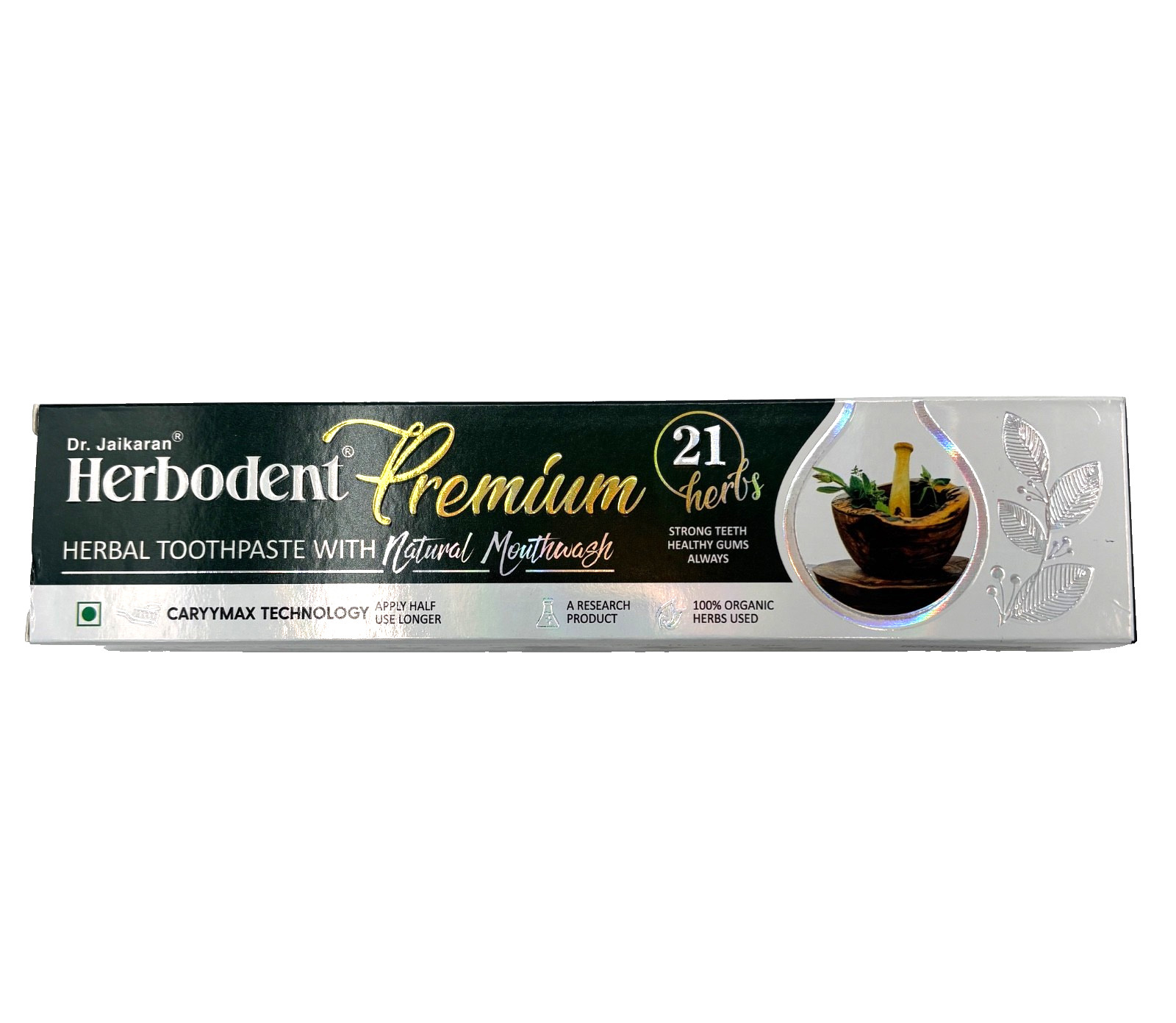 Herbodent Premium Toothpaste Dr. Jaikaran’s Fluoride-Free 2 Pack