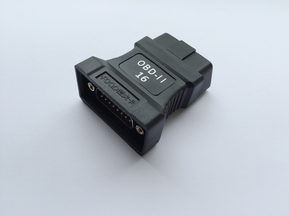 Fcar OBDII DLC 16 Pin Connector F3-A F3-W F3-D F3-G F3S-W F6-D OBD EOBD Adpater