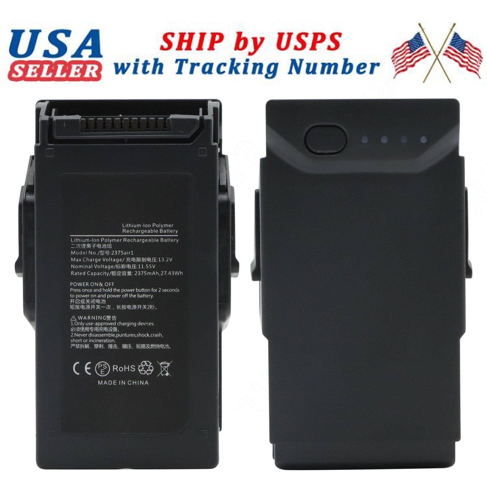 For DJI Mavic Air 1 Drone Rechargeable Battery JAIR1 2375mAh NEW
